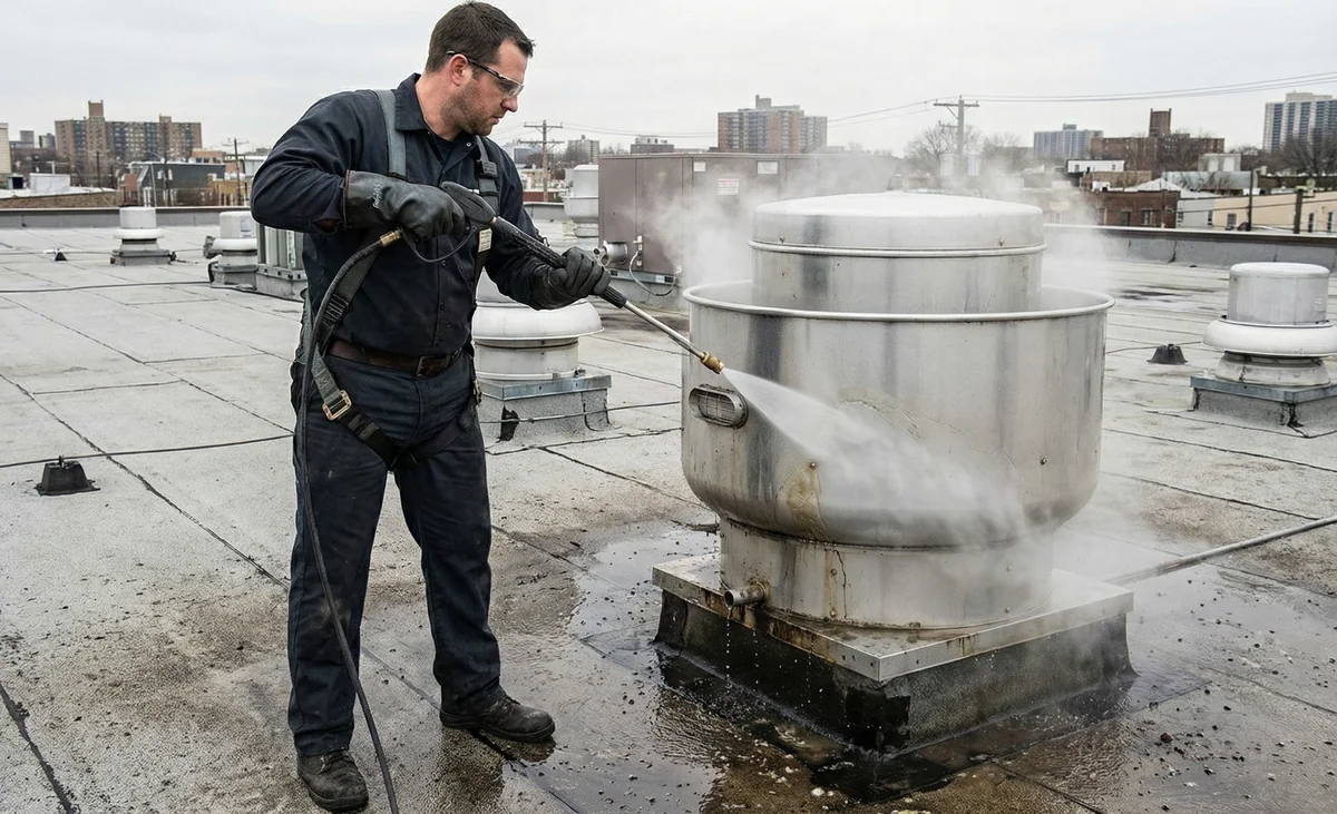 Maine Hood Cleaning professional team