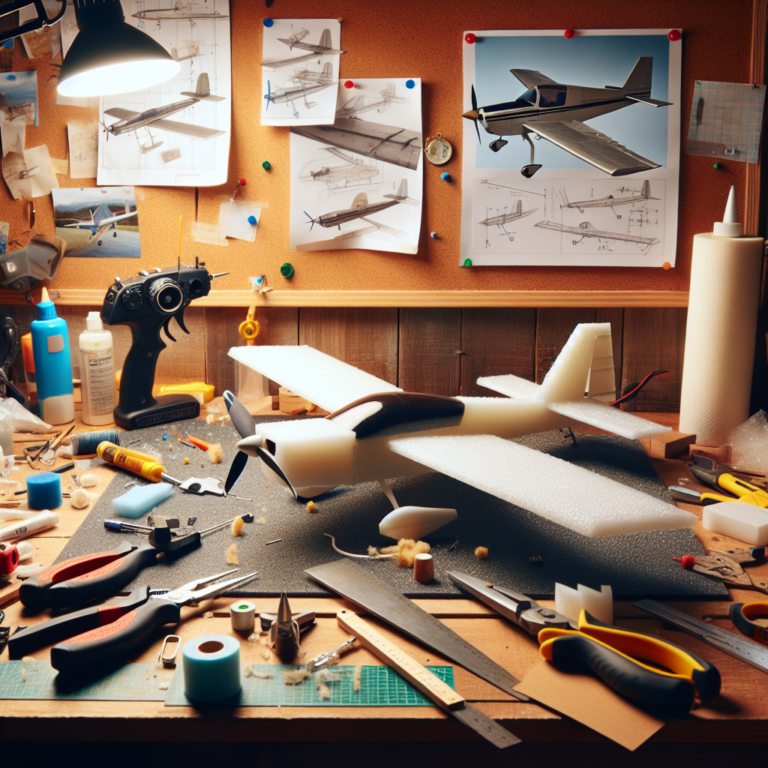 Create a Budget-Friendly RC Trainer Plane Using Foam